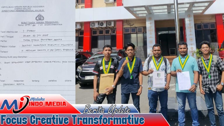 Organ Sayap Syarikat Islam Lapor Wagub Maluku Diduga Terkait Penistaan Agama 