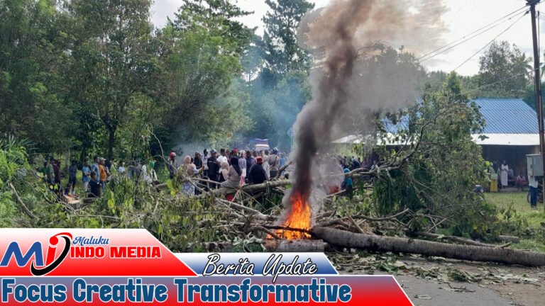 Kapolsek Seram Barat Mediasi Konflik Akses Jalan di Waitoso, Kapolres Harap Ada Keseimbangan