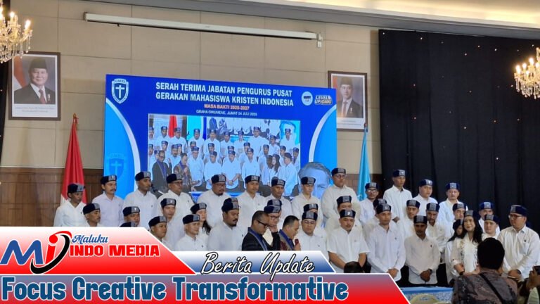 Ini Daftar Struktur dan Fungsionaris Pengurus Pusat GMKI 2025-2027: Komitmen Baru untuk Gereja, Perguruan Tinggi dan Masyarakat