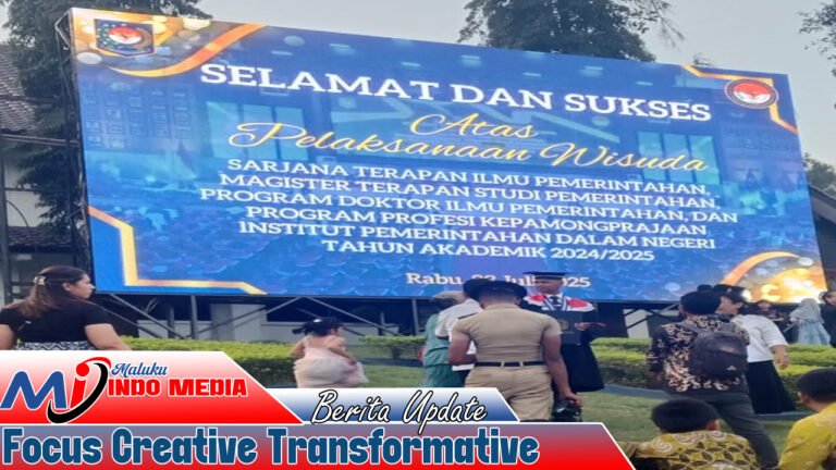 23 Putra-Putri Maluku Lulus IPDN 2025, Mendagri Hadiri Wisuda 1.010 Sarjana