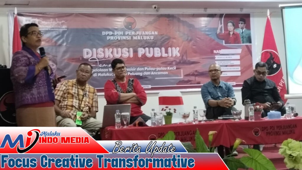 Sekjend AMAN di Dialog Terbatas PDIP Maluku: Masyarakat Adat Penjaga Alam Terbaik