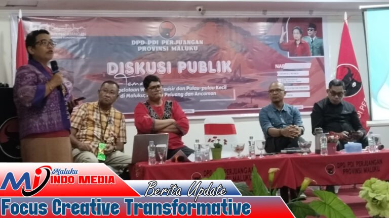 Sekjend AMAN di Dialog Terbatas PDIP Maluku: Masyarakat Adat Penjaga Alam Terbaik