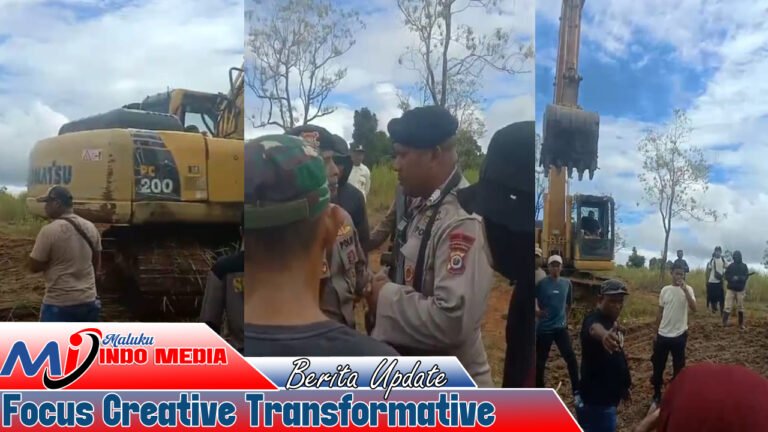 Oknum Polisi “Beking” Penggusuran Paksa Lahan Warga di Seram Barat