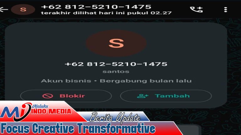 Wartawan Maluku Indomedia Diduga Diteror Usai Beritakan Dugaan Ilegal Mining di SBB