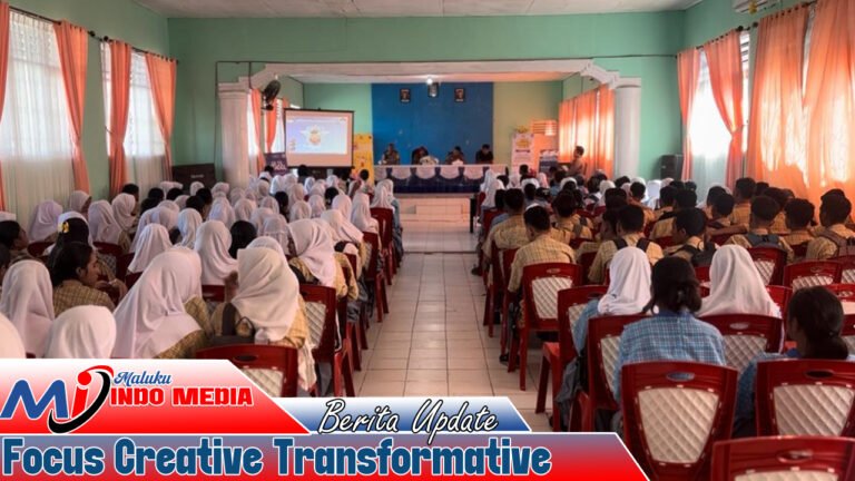 Operasi Patuh 2025 Hari ke-11, Satlantas Polres Buru Selatan Edukasi Pelajar SMA N 7 Tentang Disiplin Berlalu Lintas