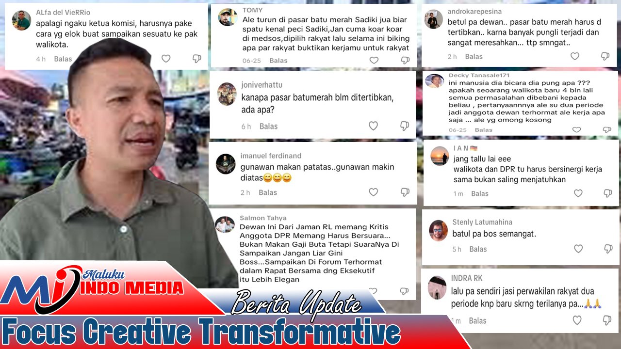 Viral di TitTok, Anggota DPRD: “Ambon City of Music Hanya Omong Kosong”