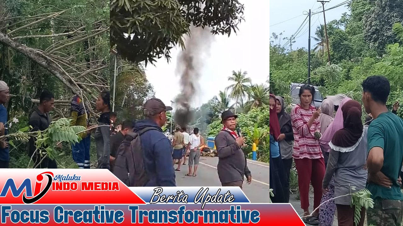 Hentikan Aktivitas PT SIM, Karyawan Ngamuk dan Palang Jalan di SBB