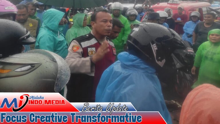 Pemprov Maluku Lalai, Warga Dusun Waiyari Memblokade Jalan