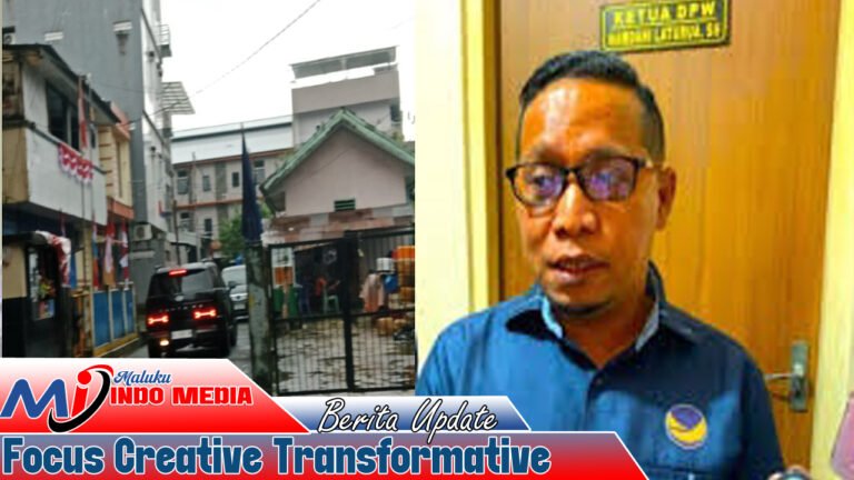 NASDEM MALUKU GERAK CEPAT: Skandal Ketua DPRD Moritz Tamaela Masuk Meja Investigasi