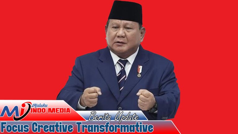 PRESIDEN PRABOWO: Tegaskan Indonesia Tak Boleh Jadi Negara Gagal