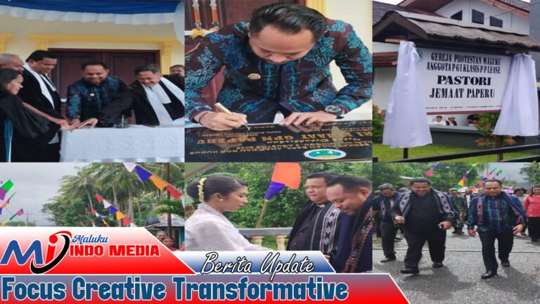 Wakil Bupati Malteng Resmikan Gedung Jemaat Pastori Paperu