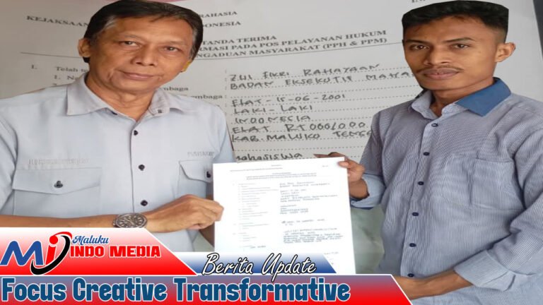 BEM Nusantara Maluku Resmi Laporkan Bupati Kepulauan Aru ke KPK dan Kejaksaan RI