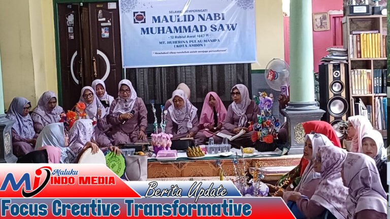 Warga Pulau Manipa Gelar Maulid Nabi Muhammad SAW, di Kota Ambon