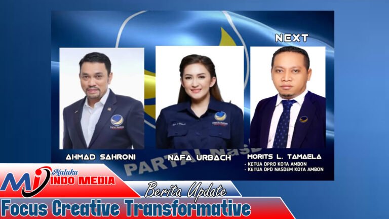 Setelah Sahroni dan Nafa, PRODEM Maluku: Publik Menanti Sikap DPP NasDem Terhadap Moretz Tamaela 