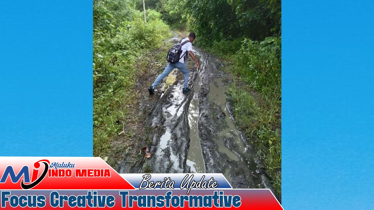 Jalan Lingkar Manipa Terbengkalai, Pemuda Desak Bupati SBB dan DPRD Bertindak