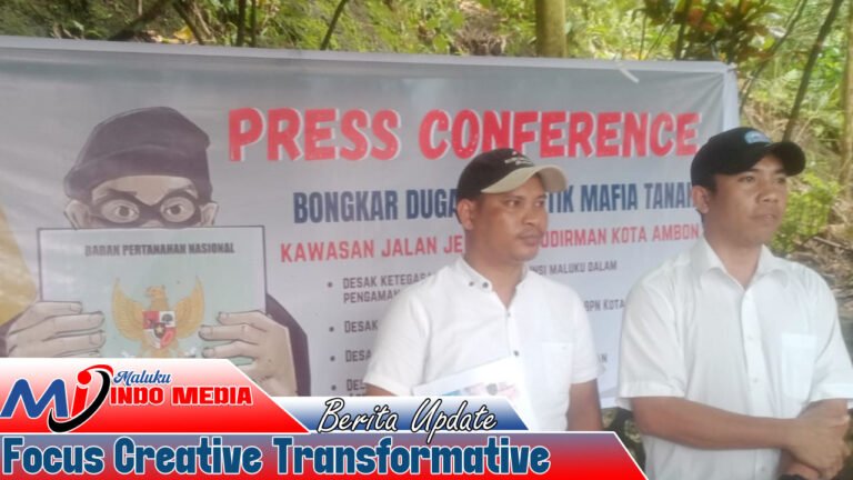 Premanisme Berkedok Sertifikat, Mafia Tanah Hantui Jalan Sudirman Ambon