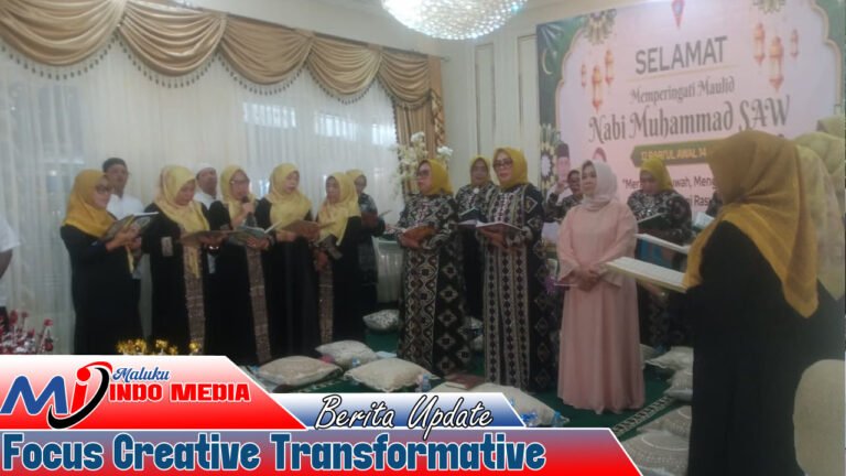 Merajut Ukhuwah, Wakil Walikota Ambon Gelar Peringatan Maulid Nabi Muhammad SAW