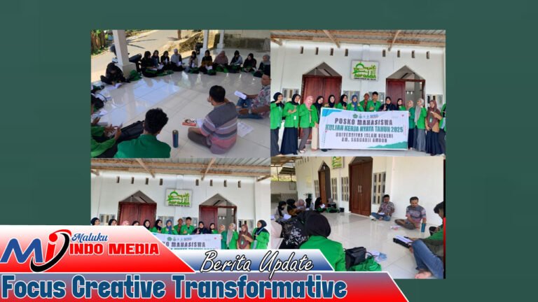 Penjemputan Mahasiswa KKN UIN A.M. Sangadji Ambon di Lorong Putri, Warga Sambut Hangat dan Penuh Harapan