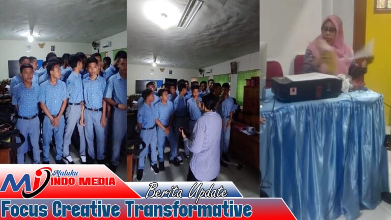 Siswa SMA Negeri 13 Ambon Tegaskan Komitmen Dukung Polri Jaga Kamtibmas Kota Ambon