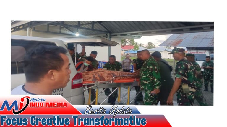 Laka Tunggal di Buru 5 Korban, Satu Anggota TNI Tewas di Tempat