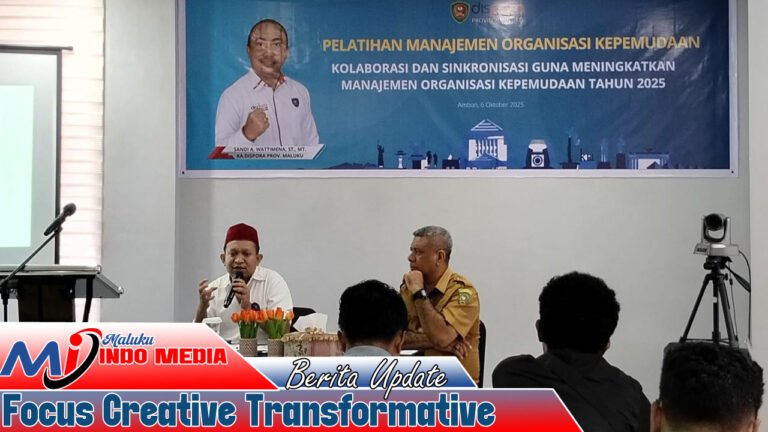 Dispora Gelar Pelatihan Manajemen, KNPI Maluku Desak Pemprov Bentuk Dewan Pengawas CSR!
