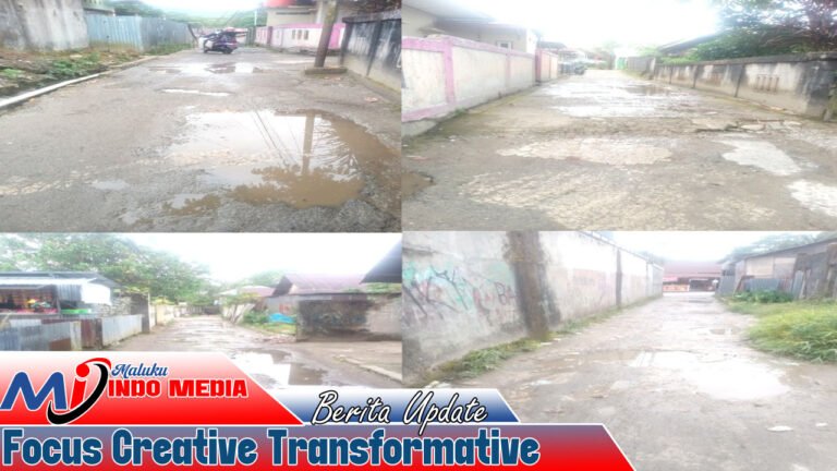 Kerusakan Jalan Sejak Lama di Stain: Pemkot Ambon dan DPRD Dinilai Tak Punya Hati