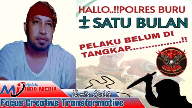 Arief Masbait Desak Kapolres, Kapolda dan Kapolri Serius Tangani Kasus Pembunuhan Hasbin Seknun 