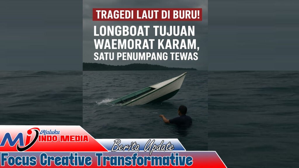 Longboat Dari Namlea Tujuan Waemorat Alami Kecelakaan, Seorang Penumpang Tewas