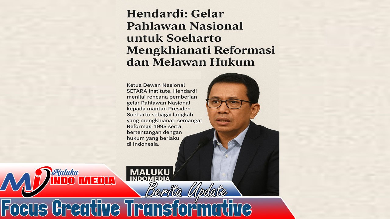 Hendardi: Gelar Pahlawan Nasional untuk Soeharto Mengkhianati Reformasi dan Melawan Hukum