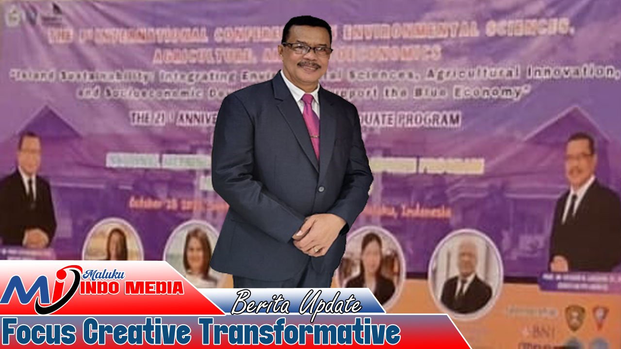 Prof. Richard Luhulima: Pascasarjana Unpatti Harus Go Internasional, ICEAS Jadi Bukti Nyata Kolaborasi Global