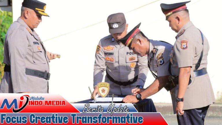 Rotasi Pejabat Utama, Polresta Ambon Tegaskan Soliditas dan Layanan Publik