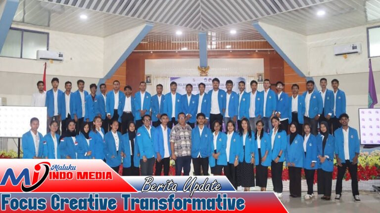 Wakil Dekan FKIP Unpatti Lantik DPMF Periode 2025–2026, Ajak Mahasiswa Berkontribusi Aktif