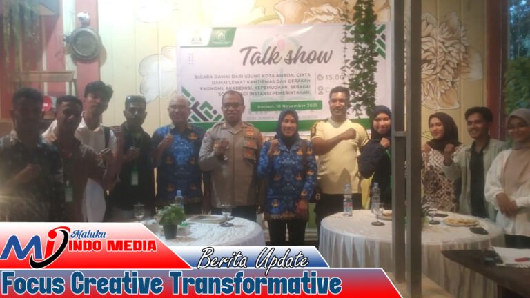 BICARA DAMAI KOTA AMBON: HIPMI PT & MAHASISWA KKN UIN A.M. SANGADJI BANGUN GERAKAN DAMAI DARI KAMPUS KE MASYARAKAT