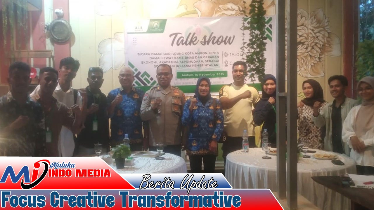 BICARA DAMAI KOTA AMBON: HIPMI PT & MAHASISWA KKN UIN A.M. SANGADJI BANGUN GERAKAN DAMAI DARI KAMPUS KE MASYARAKAT