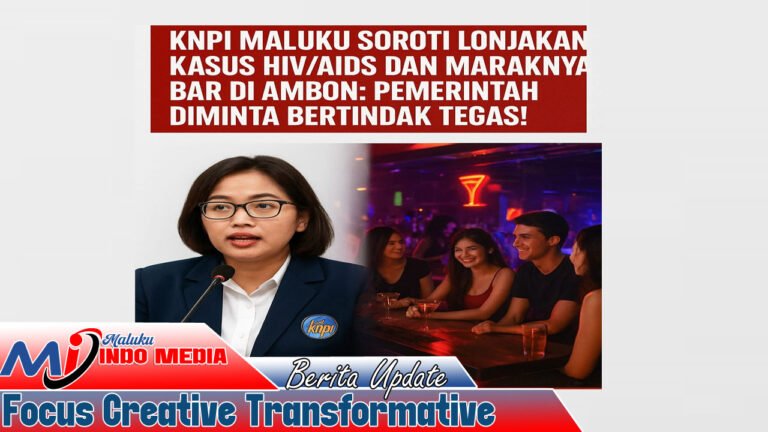 KNPI Maluku Soroti Lonjakan Kasus HIV/AIDS dan Maraknya Bar di Ambon: Pemerintah Diminta Bertindak Tegas!