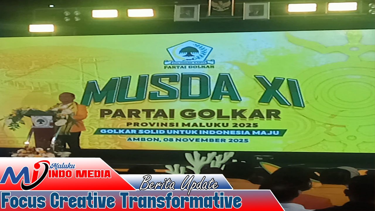 Bahlil Pulangkan Energi Golkar ke Maluku: Musda XI Jadi Titik Kebangkitan 2030