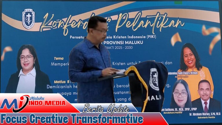 Intelektual Kristen Bangkit: Prof. Dr. Richard B. Luhulima Resmi Pimpin PIKI Maluku 2025–2030