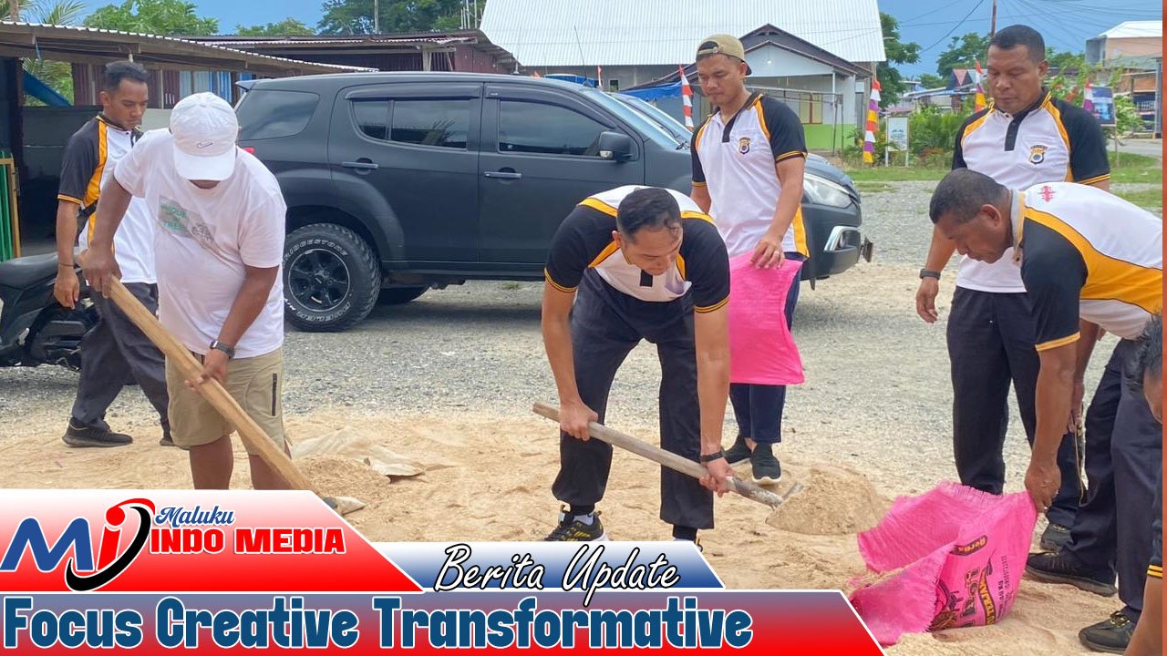 POLRES MBD GELAR BAKTI SOSIAL DI MASJID NURUL IMAN TIAKUR: WUJUD NYATA PROGRAM PRIORITAS KAPOLDA MALUKU