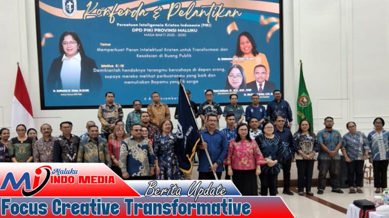 PIKI Maluku Dilantik: Intelektual Kristen Siap Hadirkan Terang dan Transformasi di Tanah Raja-Raja