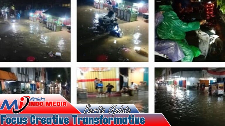 Pimpin Kota Ambon Hampir Setahun Walikota Tidak Punya Konsep, Banjir Dimana-Mana saat Hujan