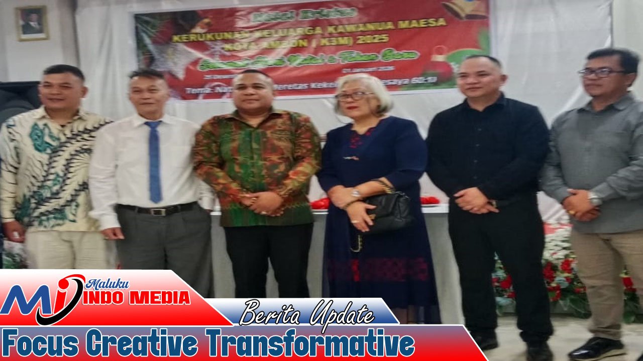Ketua K3M Kota Ambon 2025: “Natal yang Meretas Kekelaman, Komitmen Kawanua untuk Kota Ini Tak Pernah Padam”
