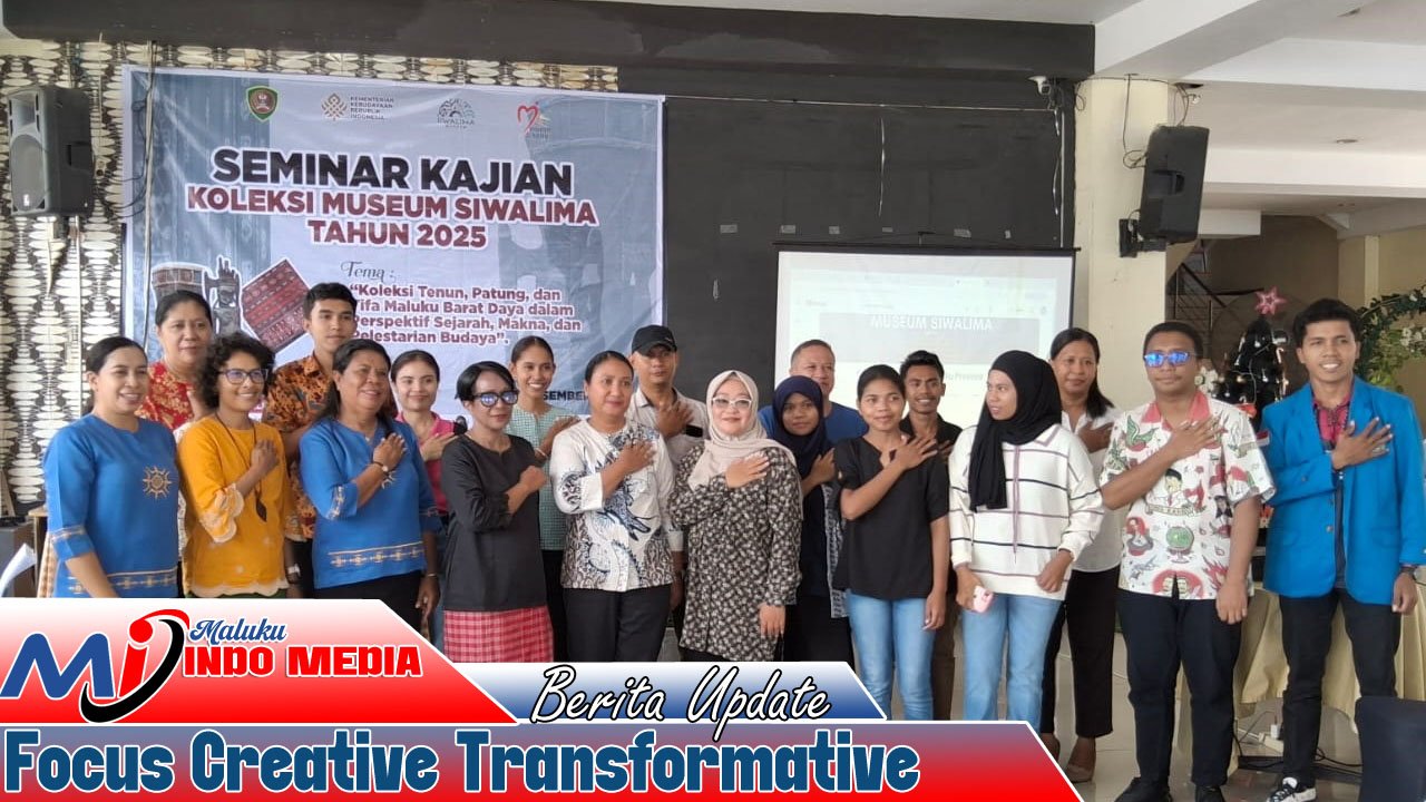 Museum Siwalima Dorong Rekonstruksi Identitas Budaya MBD Lewat Kajian Tenun, Patung dan Tifa