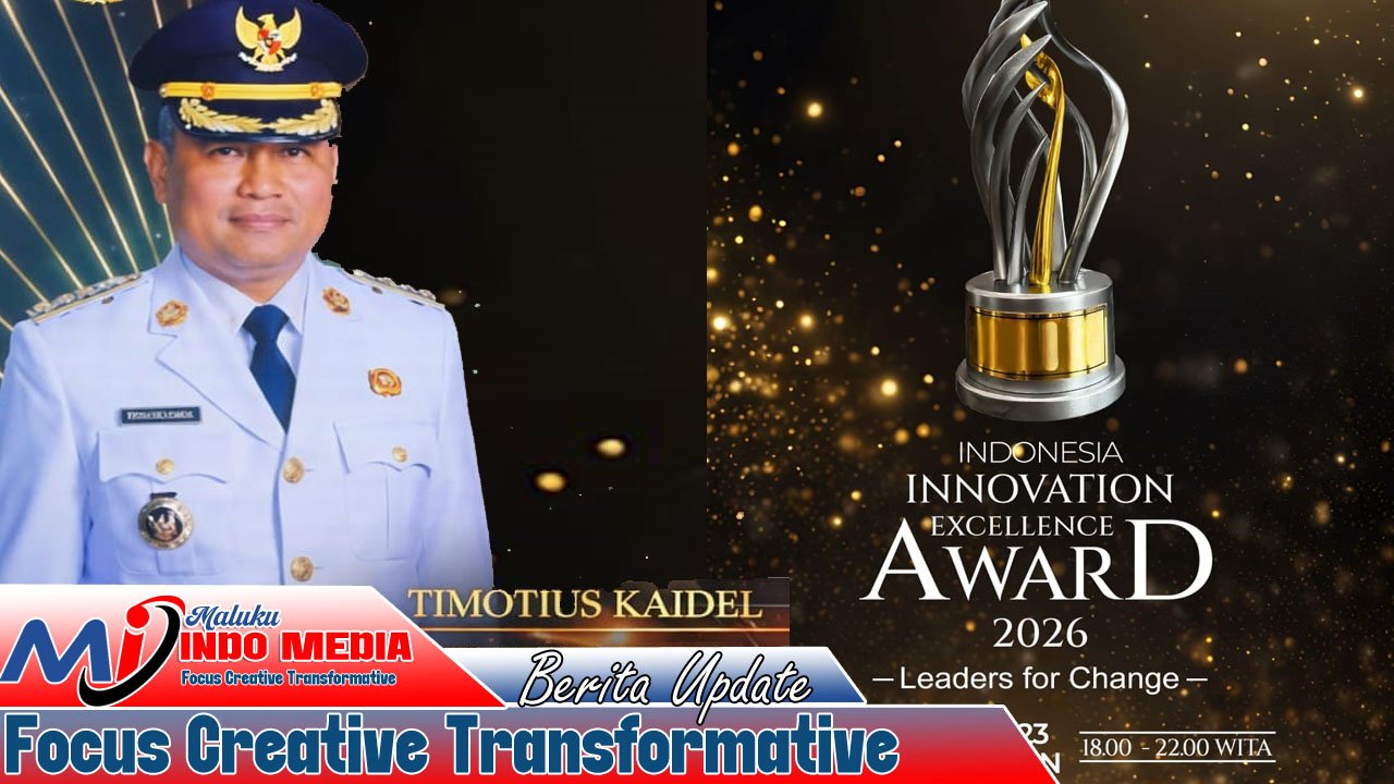 Bupati Timotius Kaidel Persembahkan Penghargaan Nasional untuk Rakyat Aru