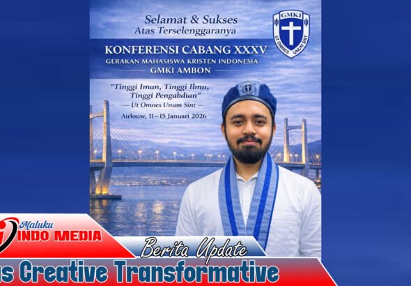 “Siwabessy 26 Connection Menggema di Konfercab XXXV, Renno L. Z. Patty Dorong GMKI Ambon Lebih Progresif”