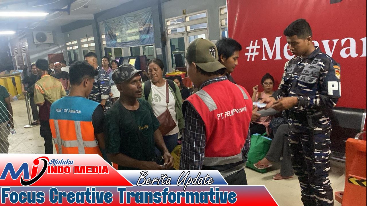 Arus Laut Meledak di Nataru, Pelindo Catat 1,5 Juta Penumpang, Ambon Jadi Sorotan