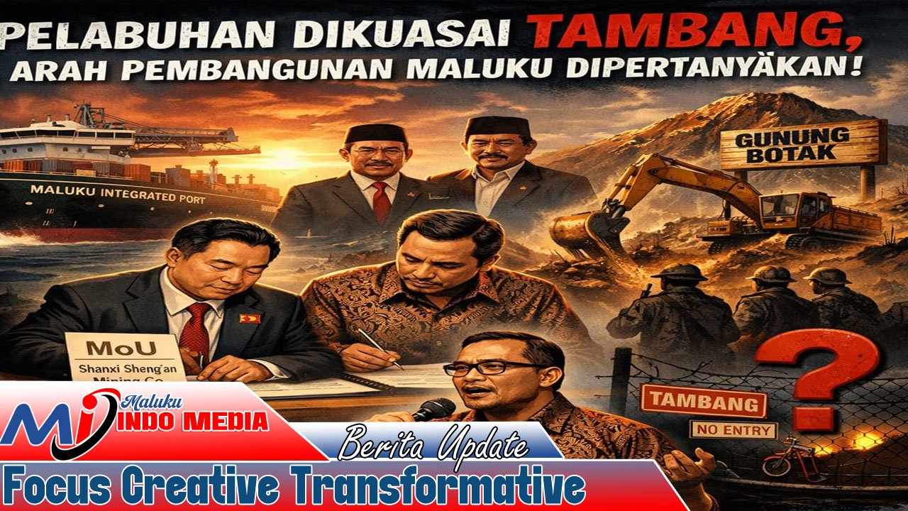 MoU Pelabuhan Ditandatangani Perusahaan Tambang, Arah Pembangunan Maluku Dipertanyakan