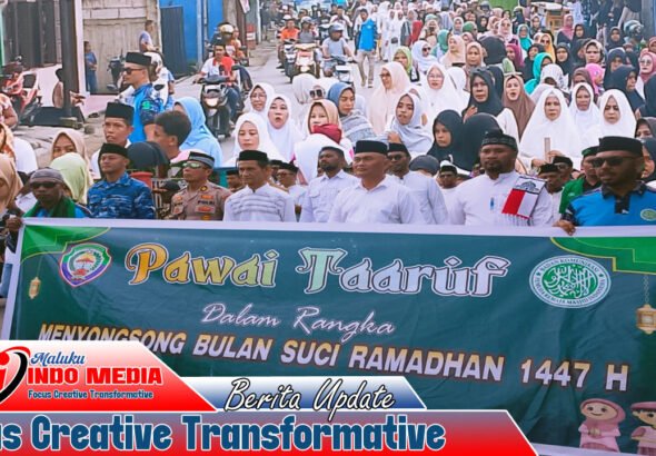 Bupati Aru Tegaskan Pawai Ta’aruf Bukan Seremonial Belaka: Momentum Rawat Persatuan Jelang Ramadan