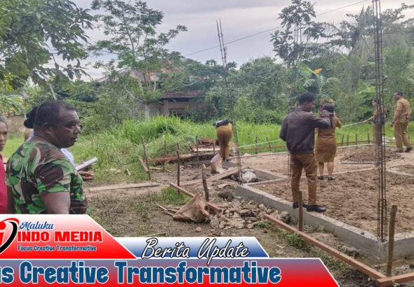 Pemda Aru Turun Tangan, Progres TMMD Ke-127 Kodim 1503/Tual Dipastikan Tepat Waktu