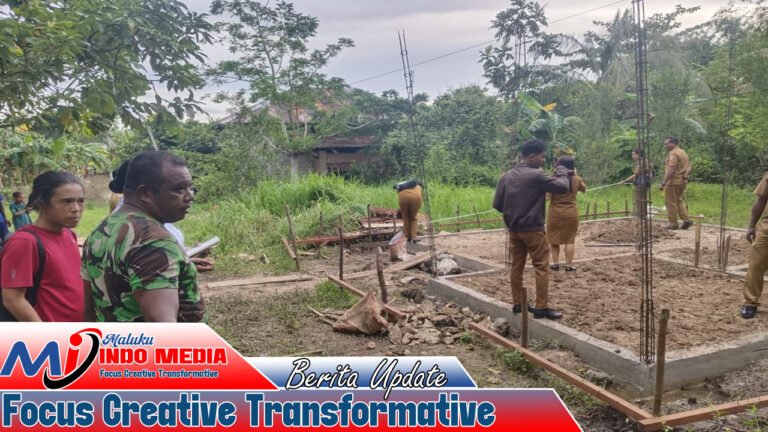 Pemda Aru Turun Tangan, Progres TMMD Ke-127 Kodim 1503/Tual Dipastikan Tepat Waktu