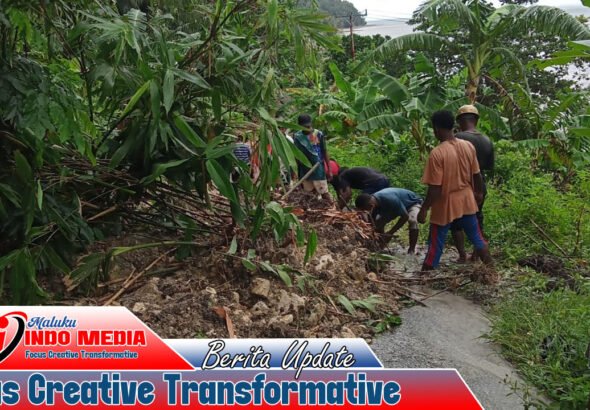 Desa Fako Diterjang Banjir dan Longsor, Warga Desak Pemda Malra Turunkan Alat Berat